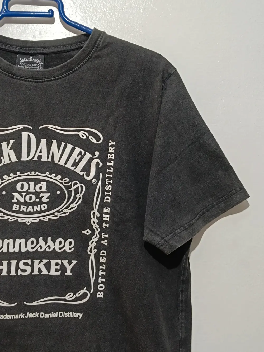 Camiseta vintage Jack Daniel's año 1996 Pre-Shrunk talla L sirve para M ver medidas, foto 4