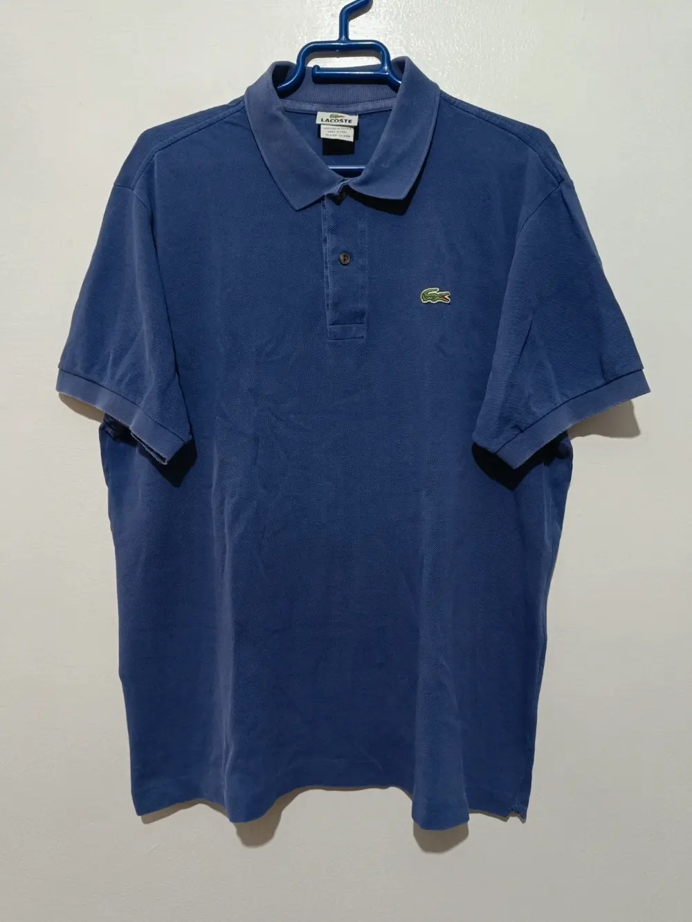 Polo vintage Lacoste talla 6 equivale a una XL ver medidas