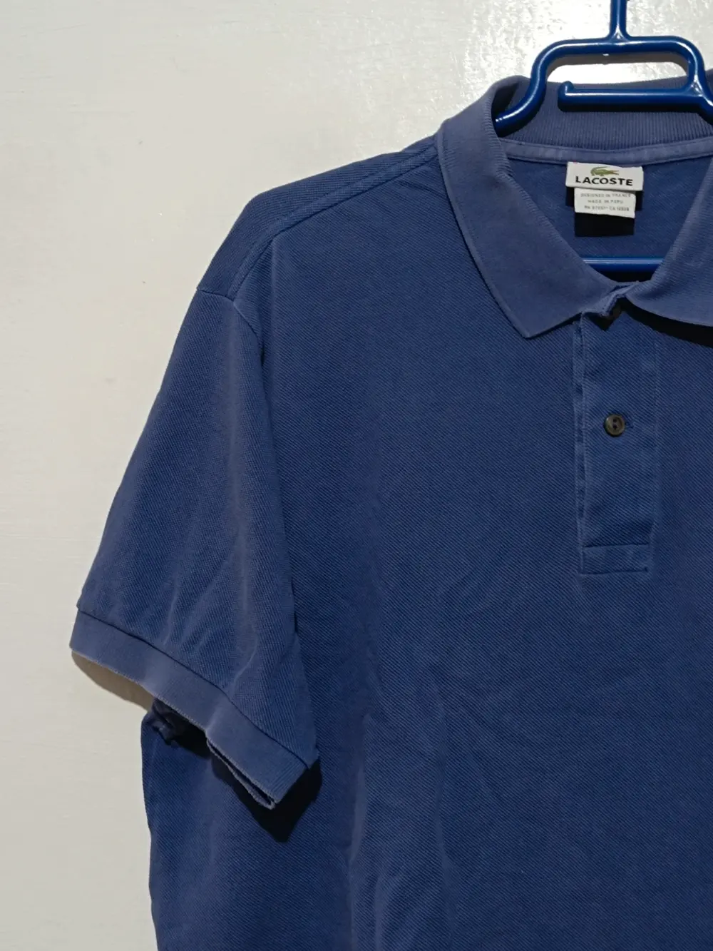 Polo vintage Lacoste talla 6 equivale a una XL ver medidas, foto 3