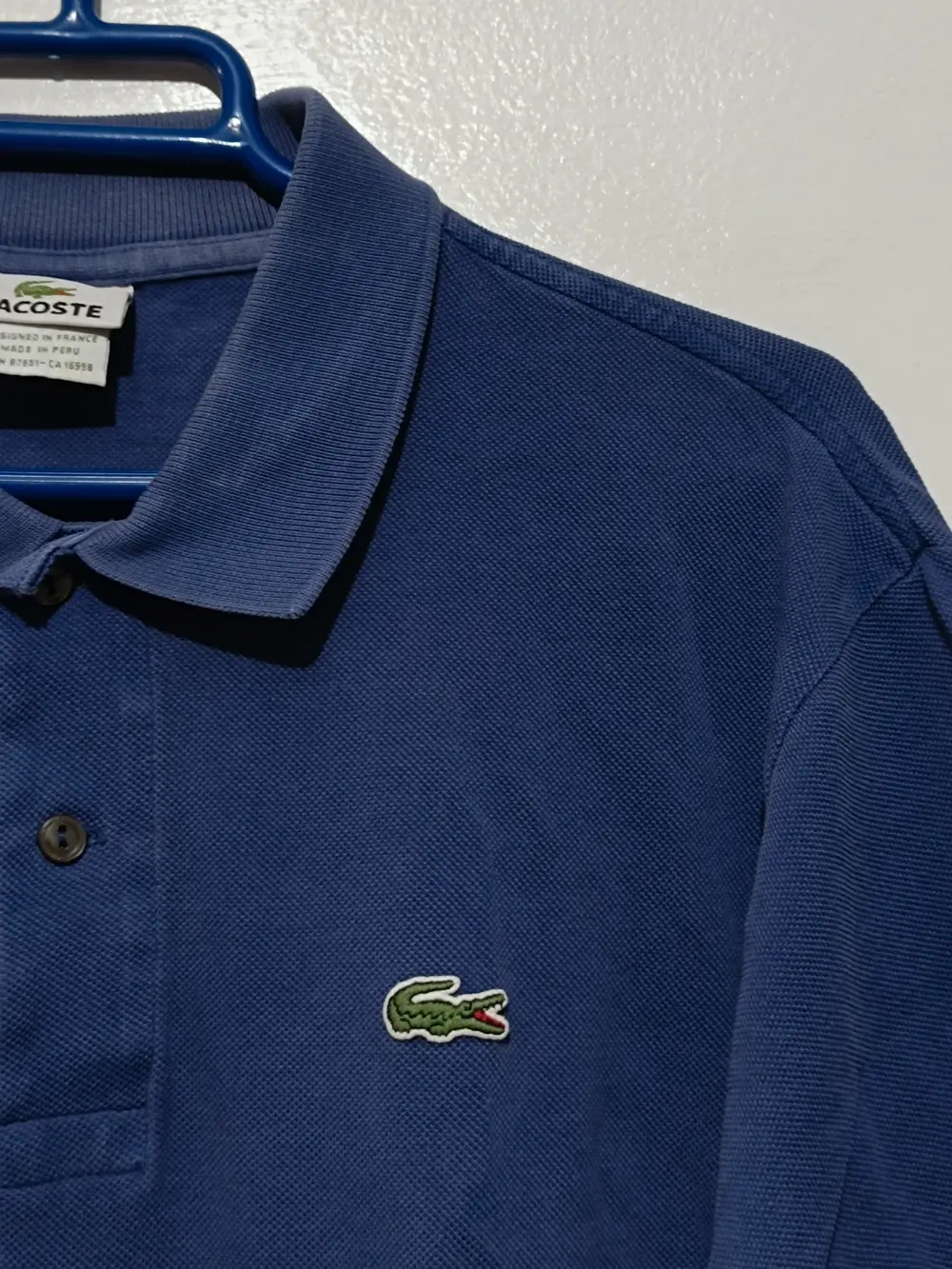 Polo vintage Lacoste talla 6 equivale a una XL ver medidas, foto 5
