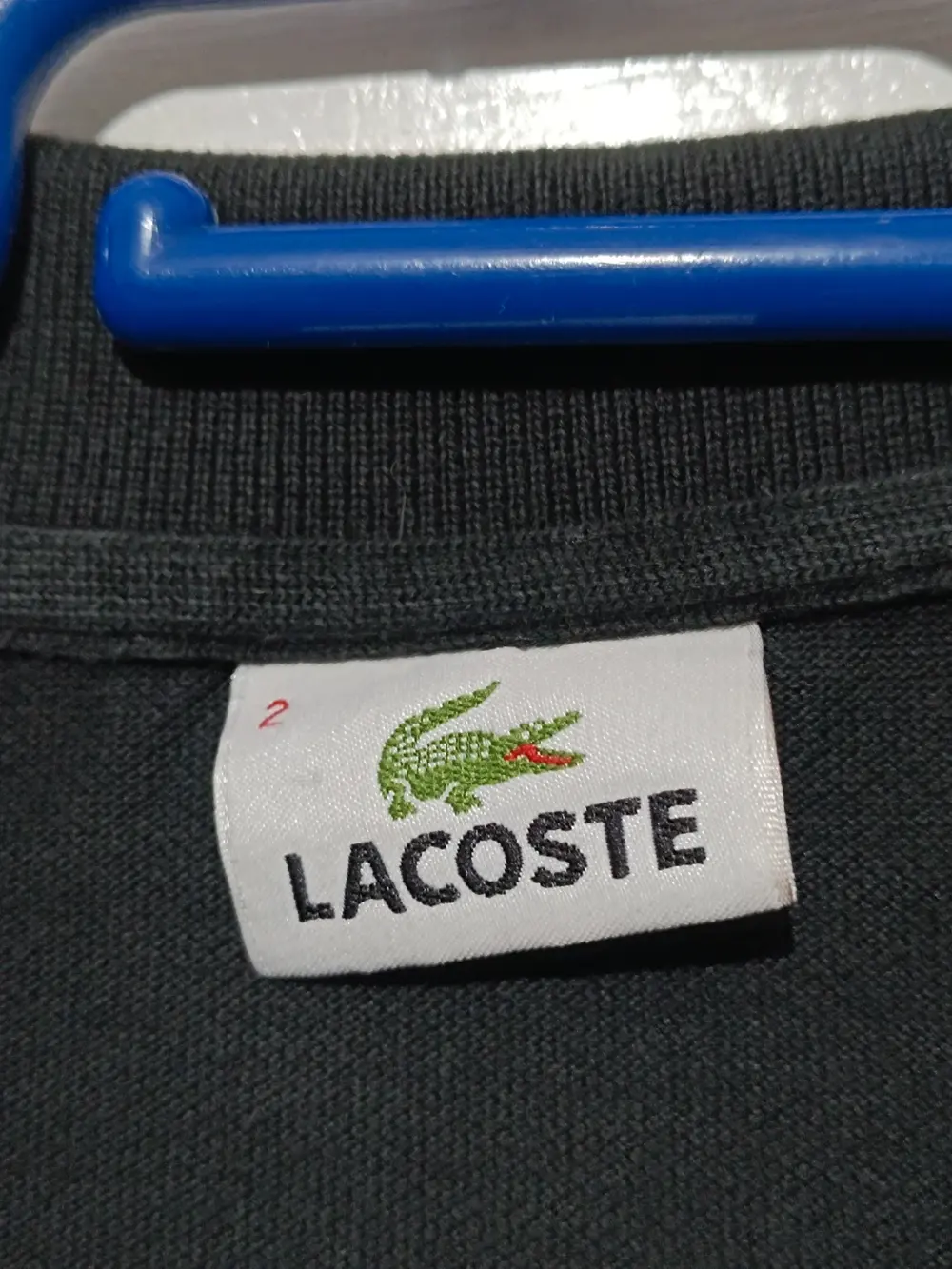 Polo manga corta Lacoste talla 2 equivale a una XS ver medidas, foto 5