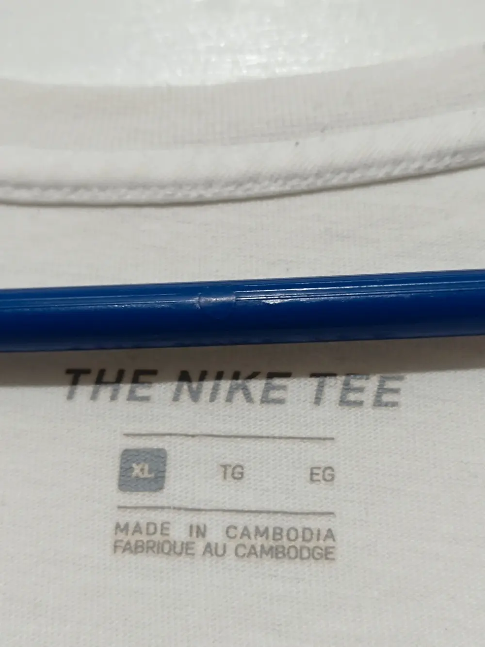 Camiseta manga corta Nike Just do It talla XL ver medidas, foto 5