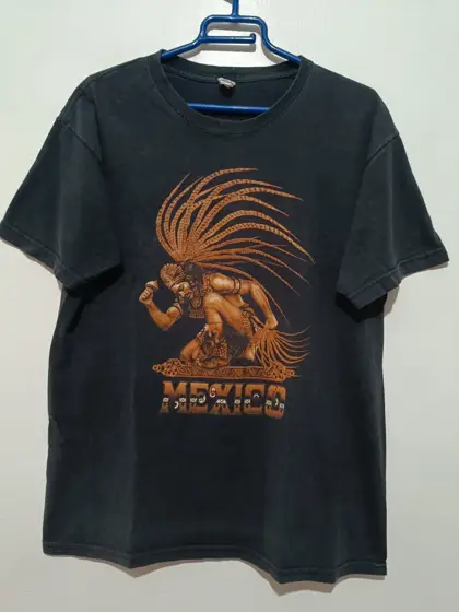 Camiseta vintage Mexico Guerrero Azteca talla M King