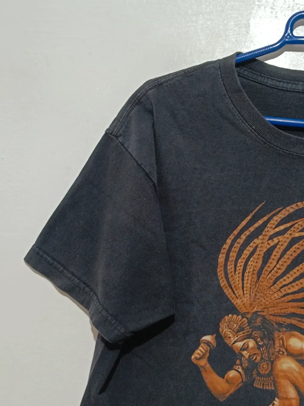 Camiseta vintage Mexico Guerrero Azteca talla M King, foto 3
