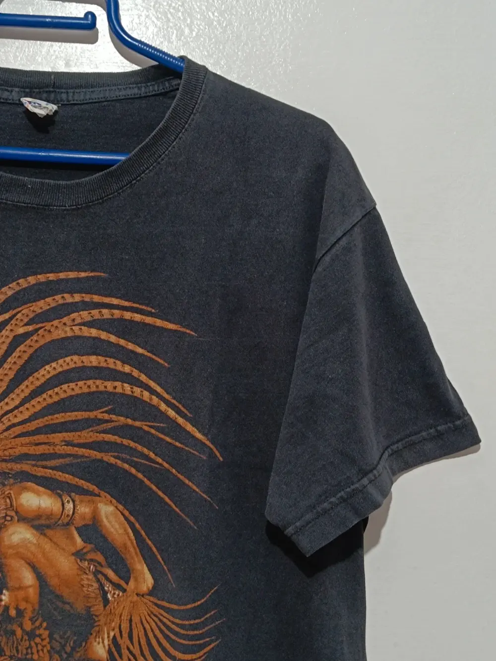 Camiseta vintage Mexico Guerrero Azteca talla M King, foto 4