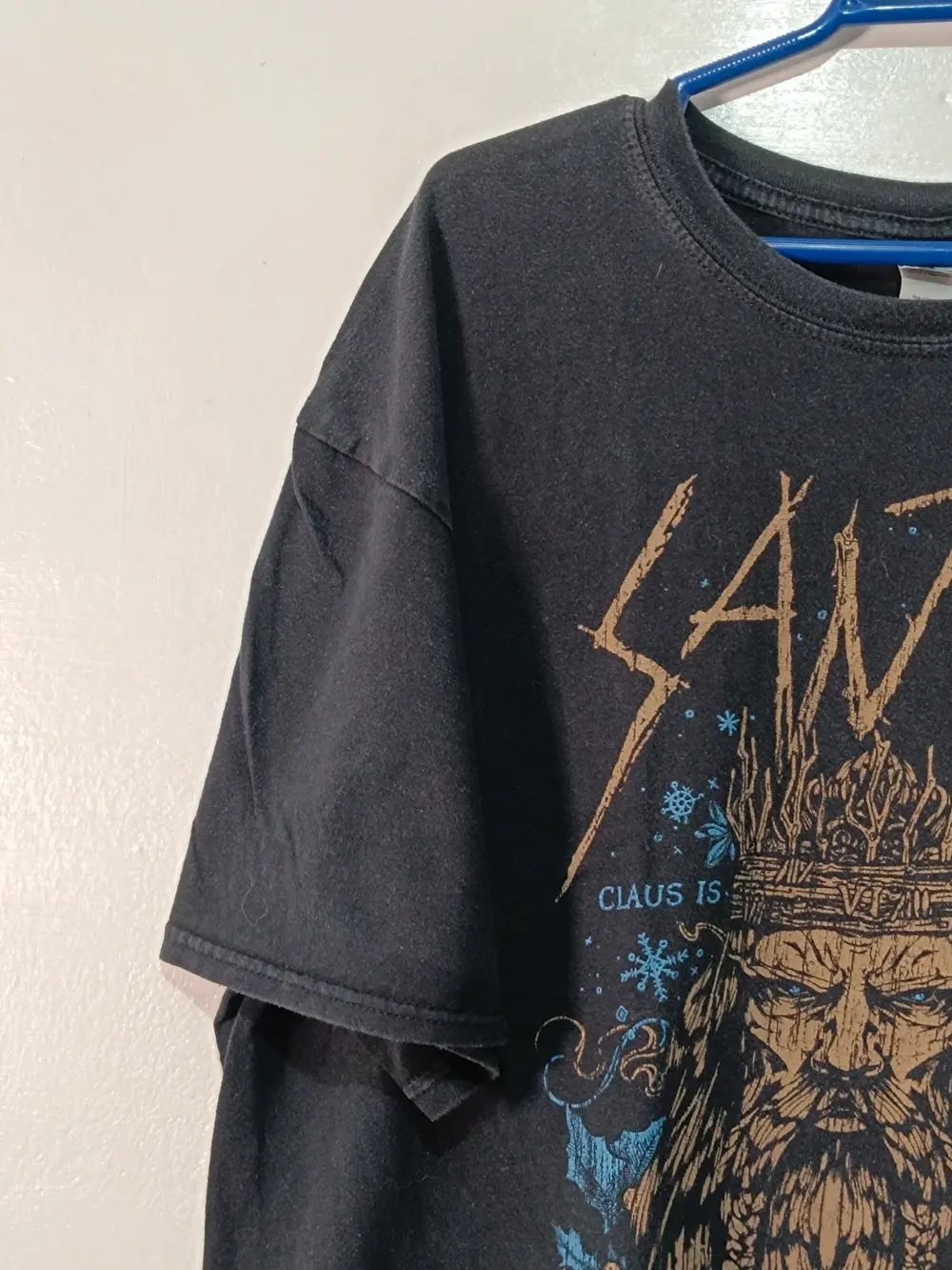 Camiseta vintage Santa Claus is King Backstage Club EMP talla XL EMp, foto 4