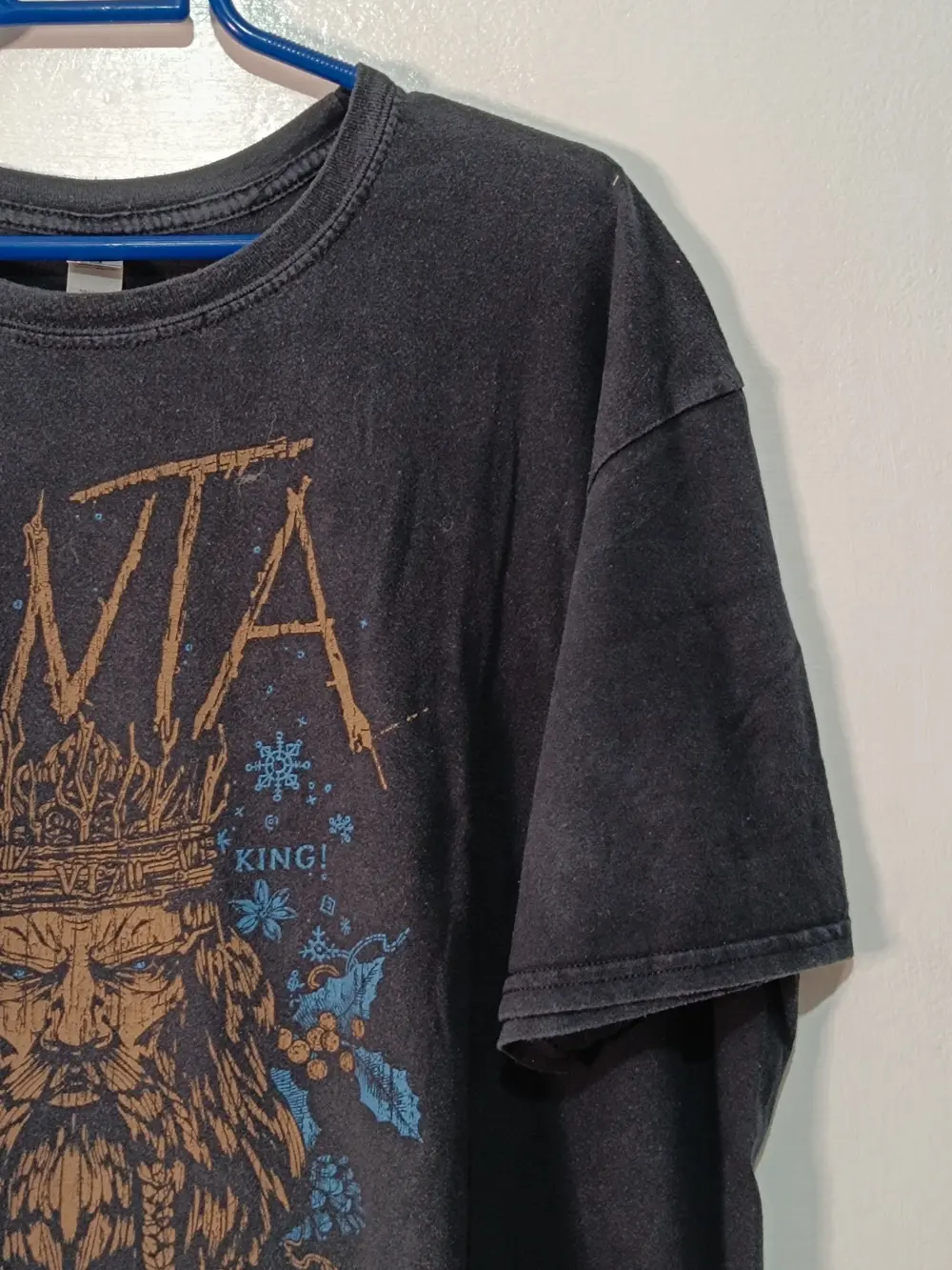 Camiseta vintage Santa Claus is King Backstage Club EMP talla XL EMp, foto 5