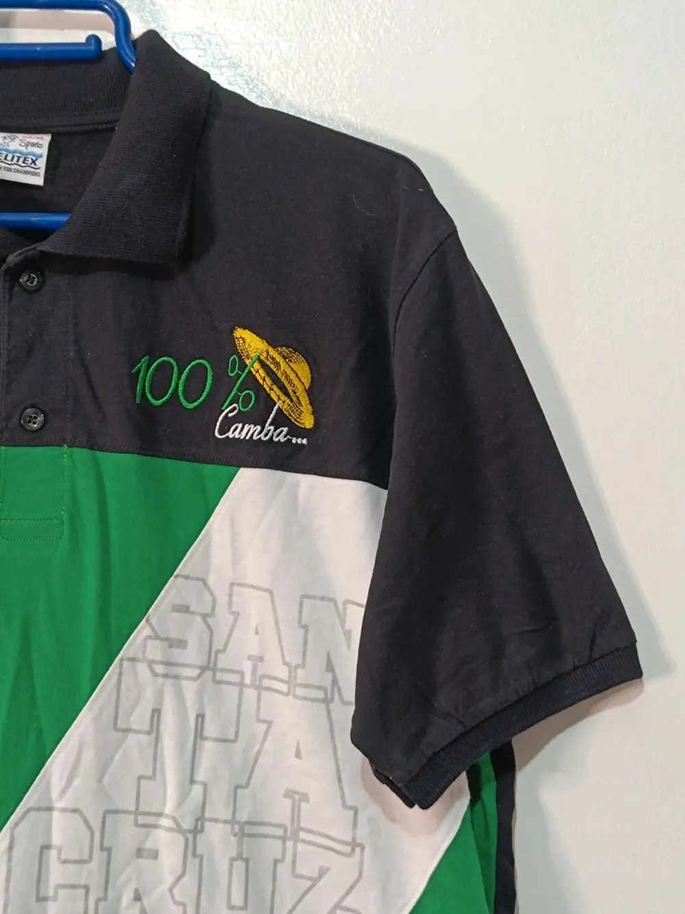 Camiseta tipo polo Santa Cruz de la Sierra Bolivia talla XL ver medidas, foto 3