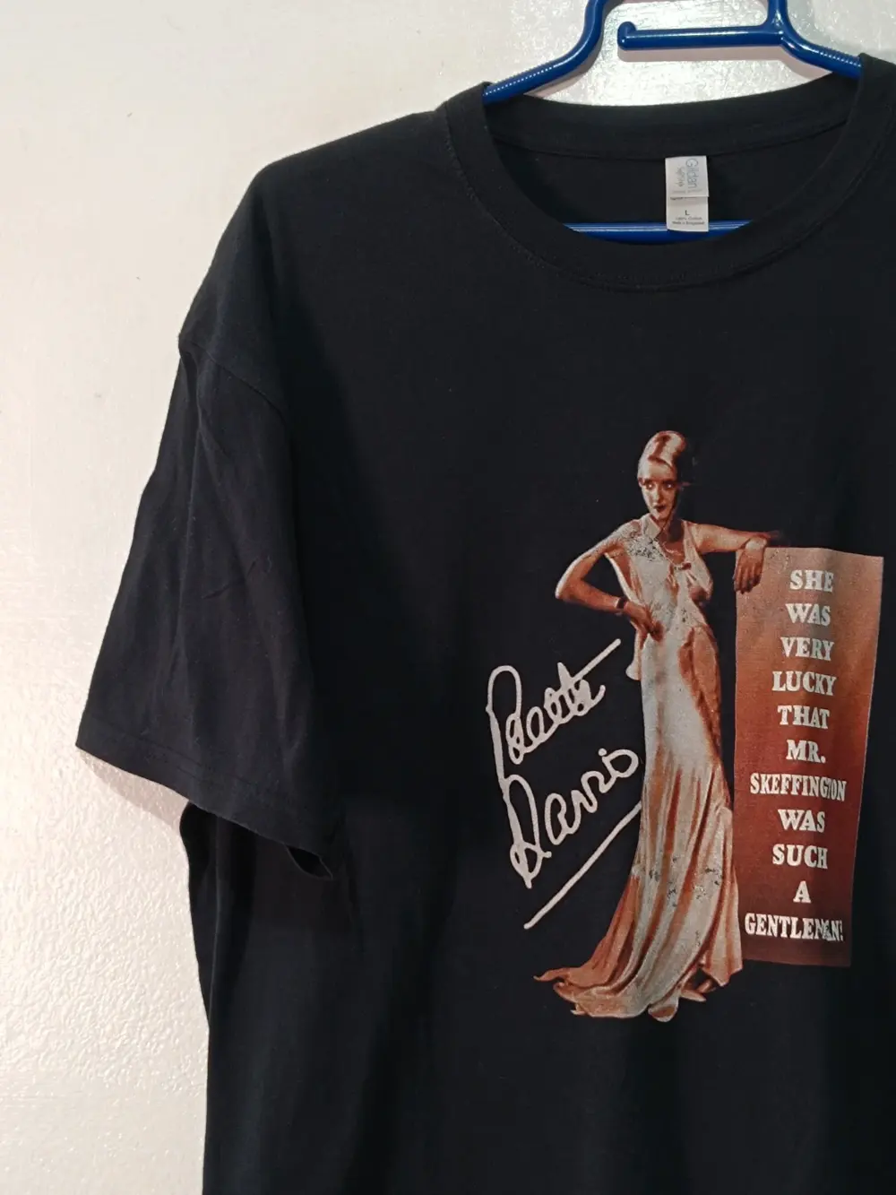 Camiseta gráfica vintage Bette Davis Gildan talla L, foto 4