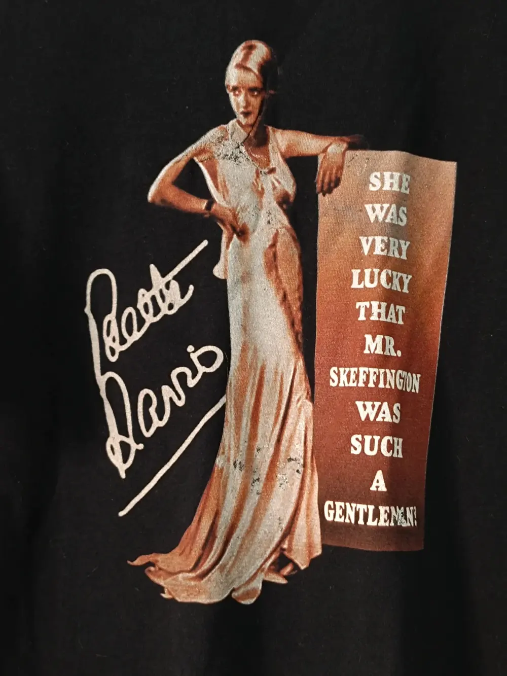 Camiseta gráfica vintage Bette Davis Gildan talla L, foto 5