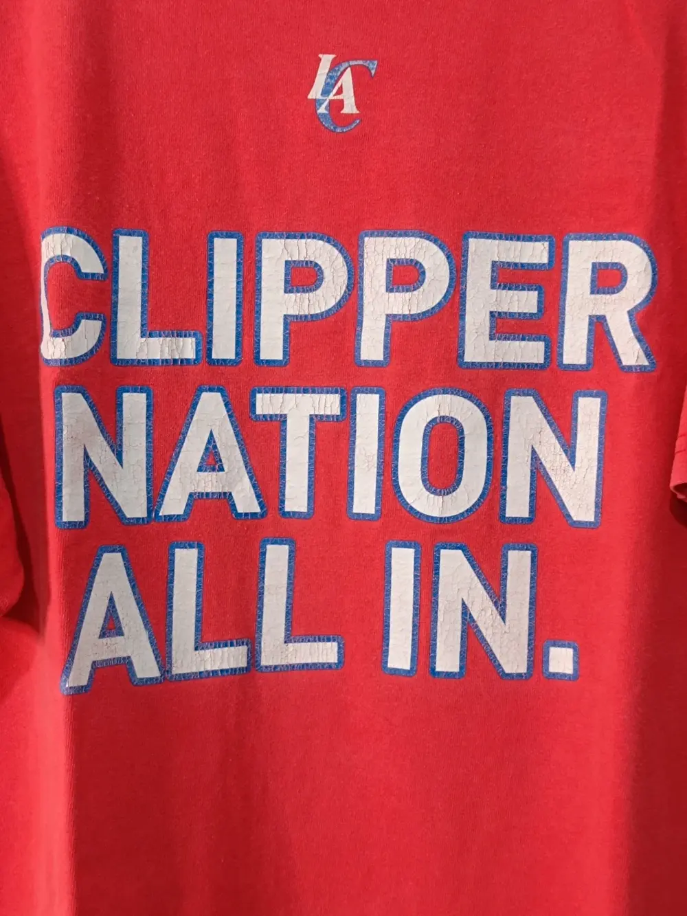 Camiseta oficial Los Angeles Clippers playoffs 2012 talla XL ver medidas, foto 4