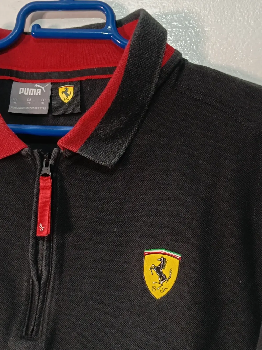 Polo manga corta Scuderia Ferrari Puma talla XL ver medidas, foto 2