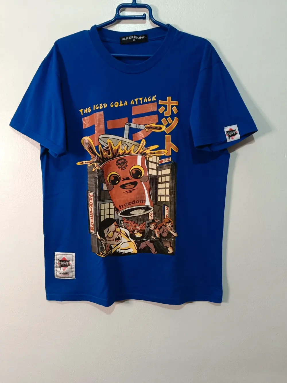 Camiseta japonesa "The Iced Cola Attack" talla XL Uprisingsirve para L