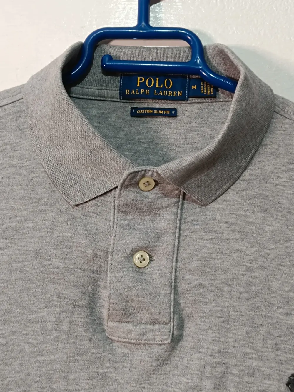 Polo manga corta Ralph Lauren talla M sirve para S ver medidas, foto 4