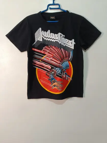 Camiseta manga corta Judas Priest Screaming for Vengeance made in USA Solid Rock talla S
