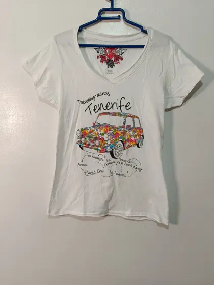 Camiseta manga corta estampado floral Mini Tenerife talla L Safon