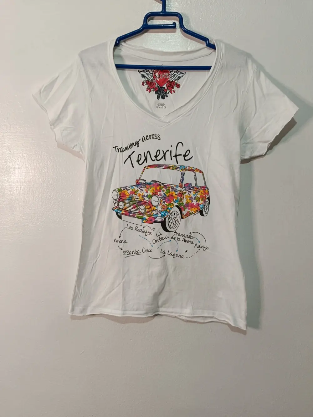 Camiseta manga corta estampado floral Mini Tenerife talla L Safon