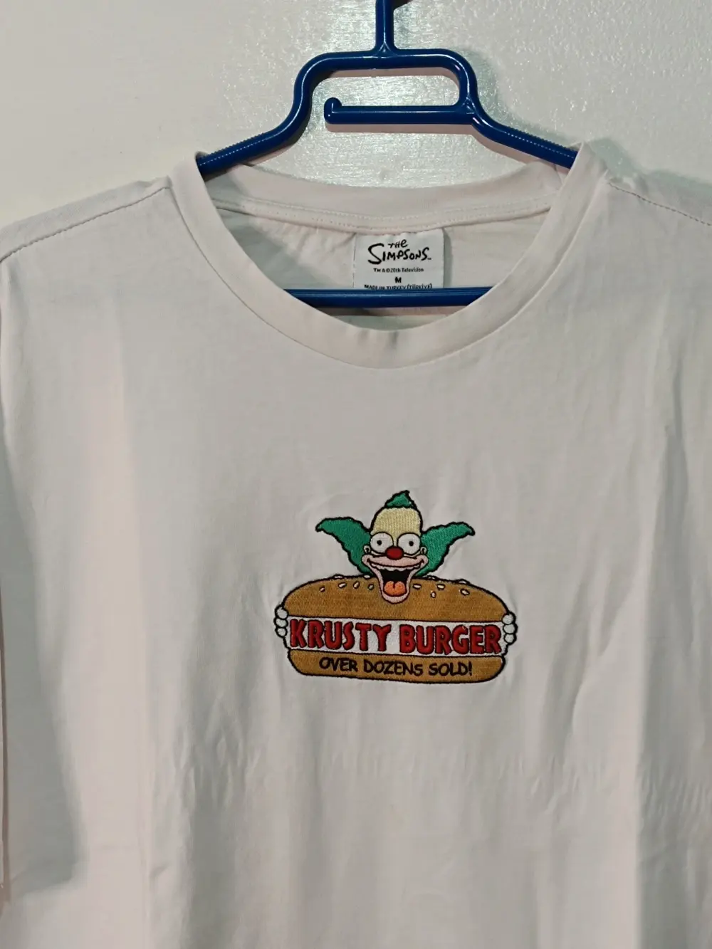 Camiseta manga corta The Simpsons Krusty Burger talla M oversize ver medidas, foto 2