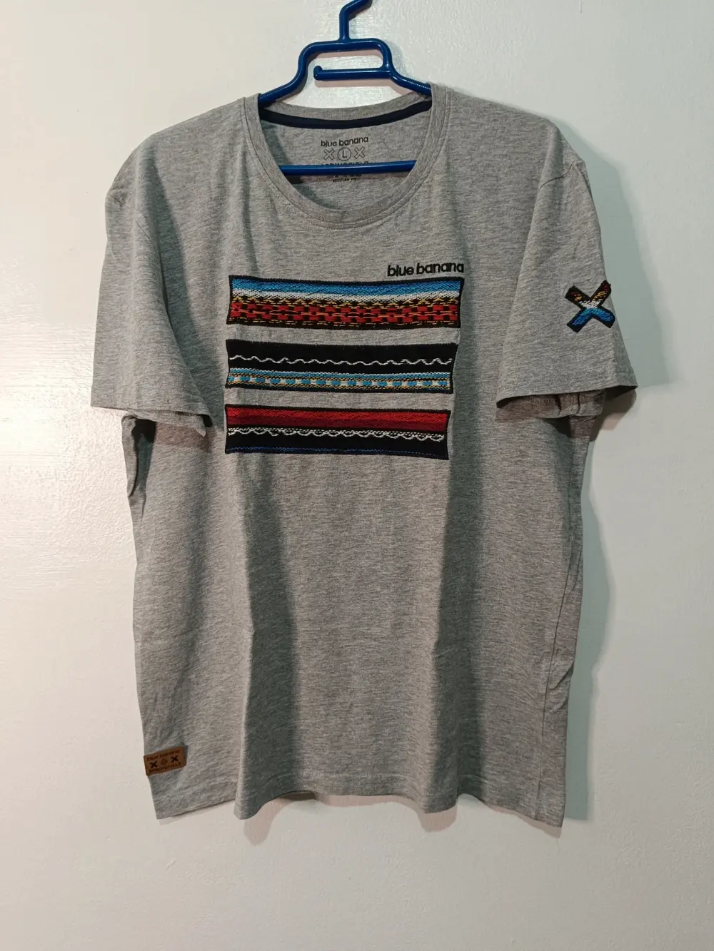 Camiseta manga corta Blue Banana x Springfield talla L