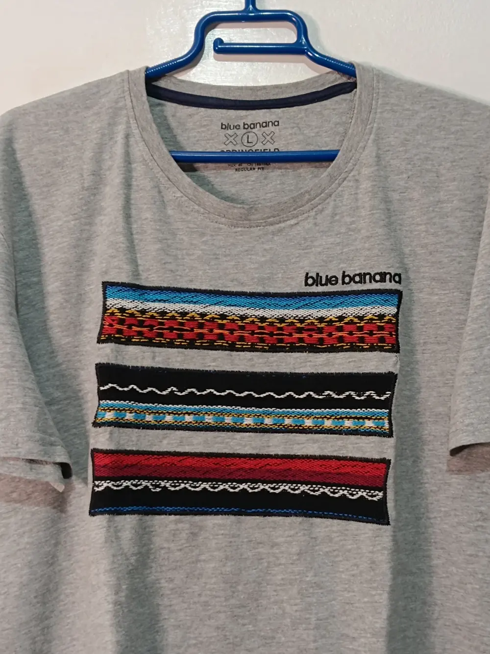 Camiseta manga corta Blue Banana x Springfield talla L, foto 5
