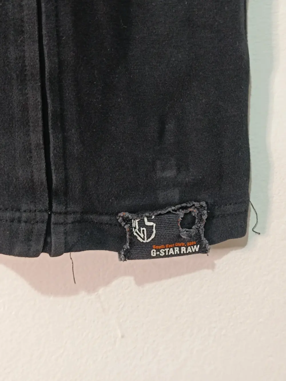 Camiseta negra estilo militar G-Star RAW talla M ver medidas, foto 2