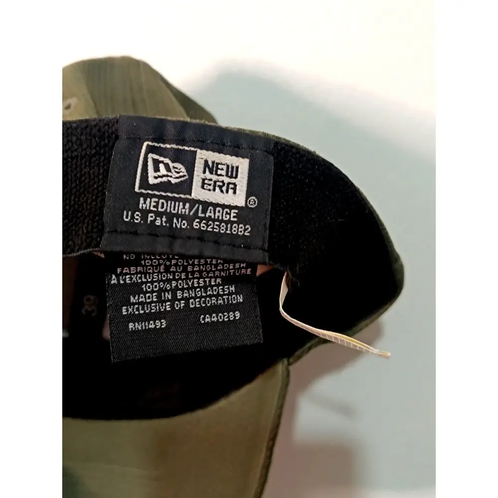 Gorra New Era LA Dodgers Verde Oliva 39Thirty Talla M/L - MLB Original, foto 4