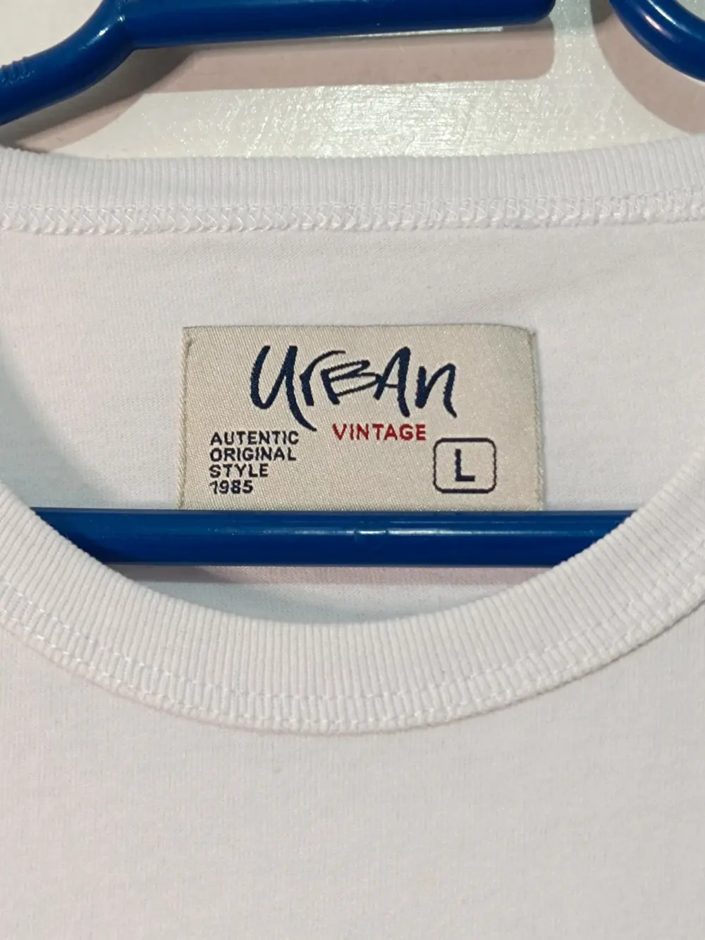 Camiseta blanca estampada surf California | Urban Vintage | Talle L, foto 2