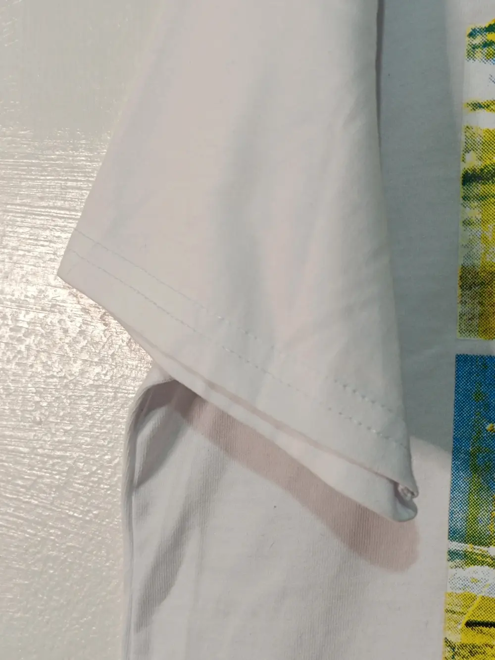 Camiseta blanca estampada surf California | Urban Vintage | Talle L, foto 4