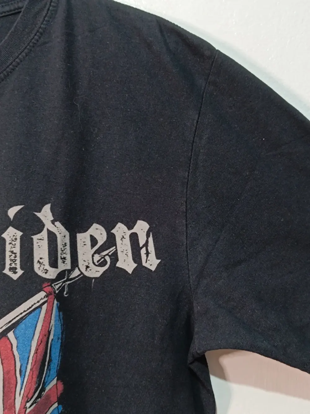Camiseta Iron Maiden The Trooper Eddie Oficial 2011 Talla L Vintage Band Tee, foto 4