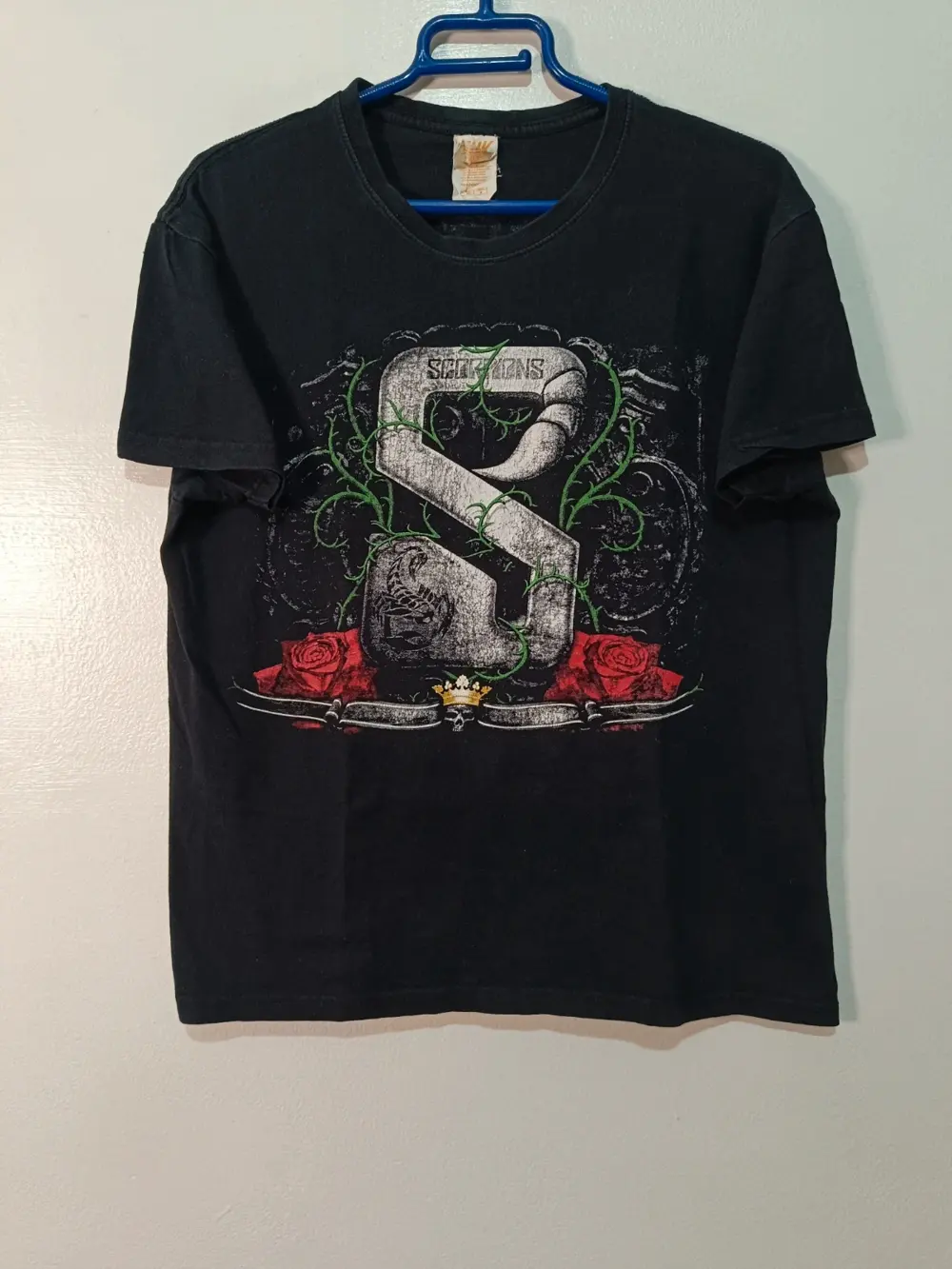 Camiseta Scorpions 50th Anniversary Tour 2015 Europa Talla M Band Tee Vintage