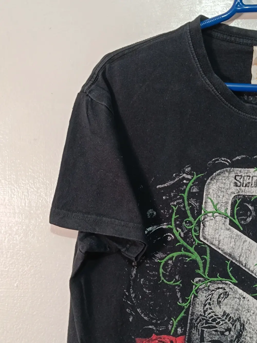 Camiseta Scorpions 50th Anniversary Tour 2015 Europa Talla M Band Tee Vintage, foto 3