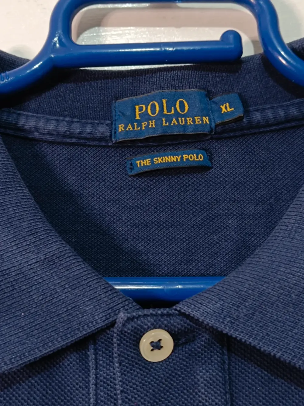 Polo Ralph Lauren "The Skinny Polo" · Azul Marino · Talla XL, foto 5
