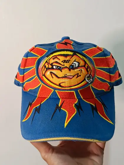 Gorra Vintage Valentino Rossi 46 "The Doctor" Sol y Luna Y2K (Talla Única Adulto)