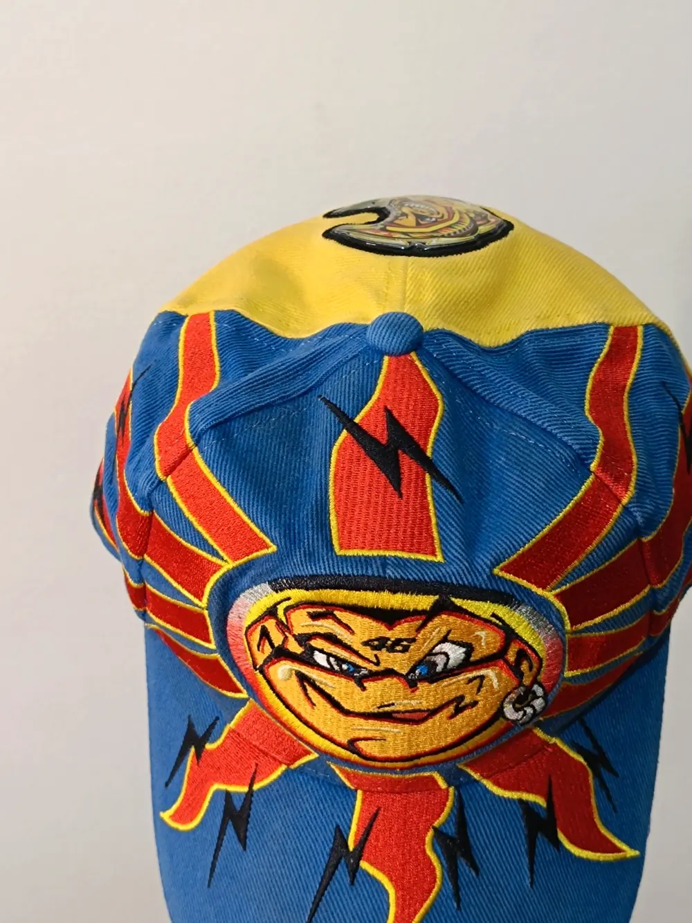 Gorra Vintage Valentino Rossi 46 "The Doctor" Sol y Luna Y2K (Talla Única Adulto), foto 2