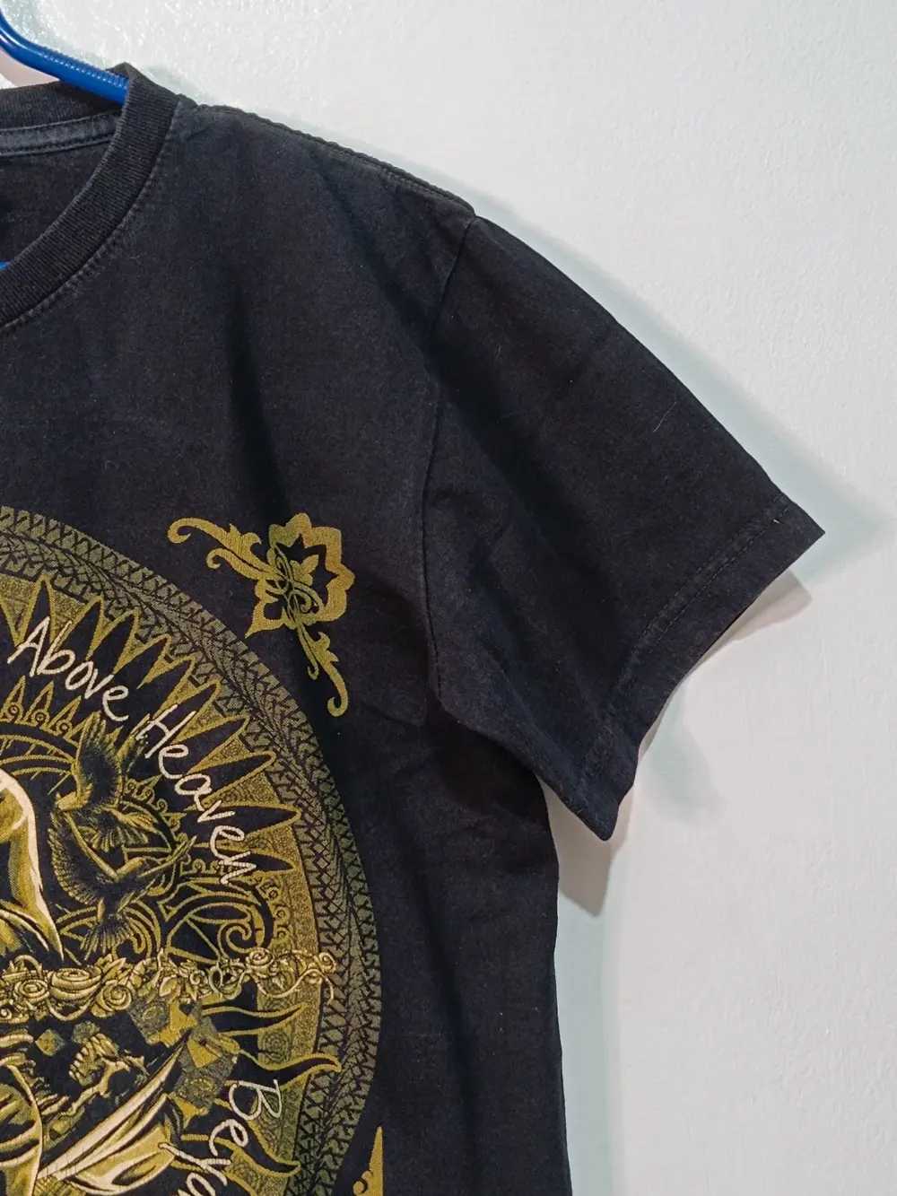 Camiseta Volbeat Beyond Hell Above Heaven Tour 2010 Metallica AC/DC Talla M Vintage Solid Rock, foto 3
