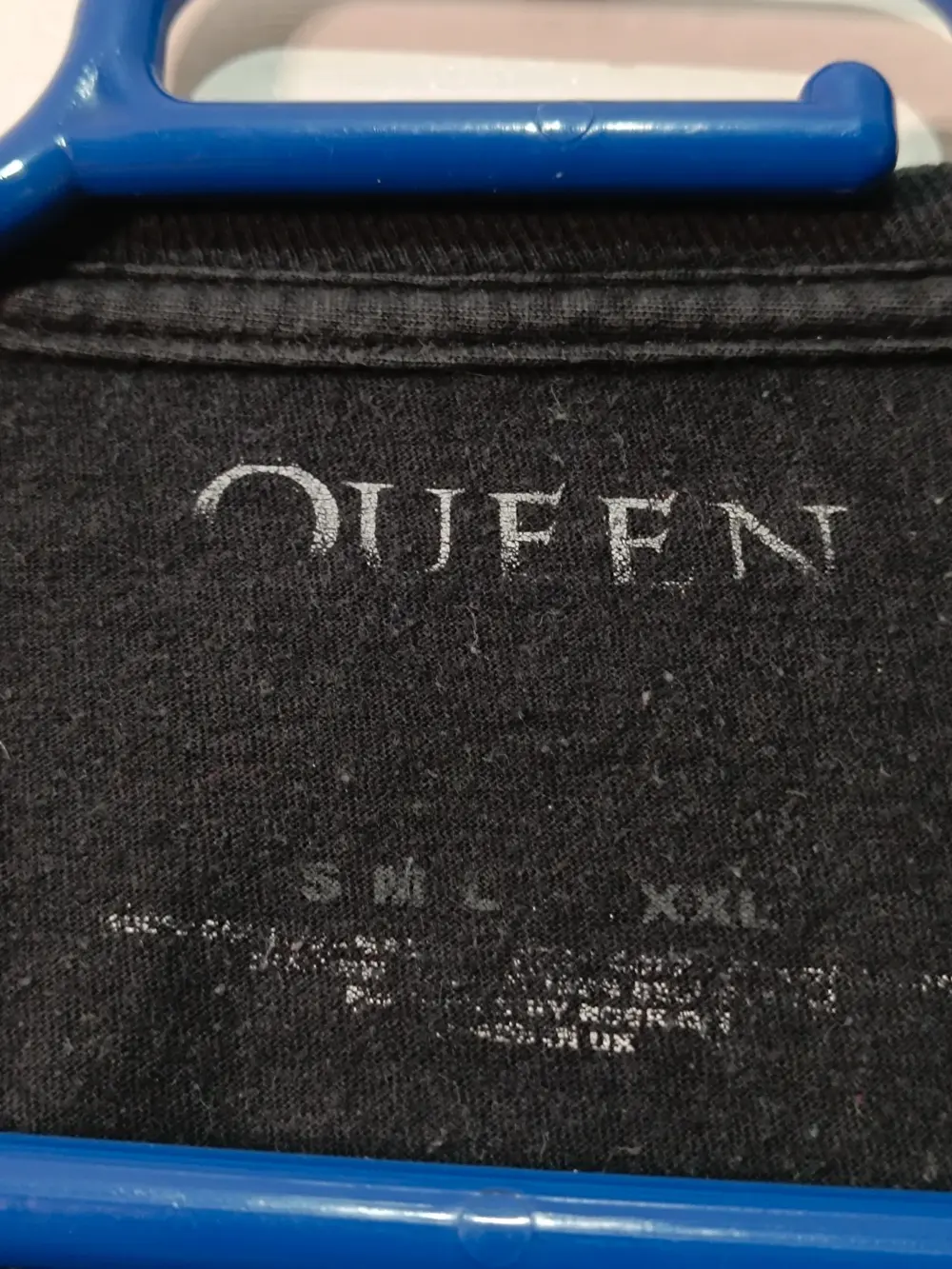 Camiseta Queen Classic Crest Escudo Oficial Licencia Roger Taylor XL Band Tee Freddie Mercury, foto 5