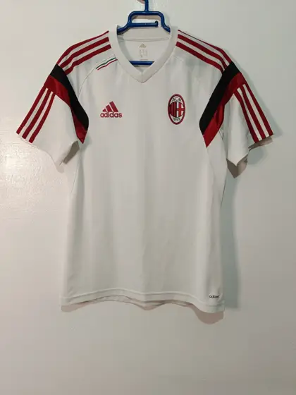 Camiseta Entrenamiento AC Milan Adidas Adizero | Talla S | Climacool | Vintage 2014