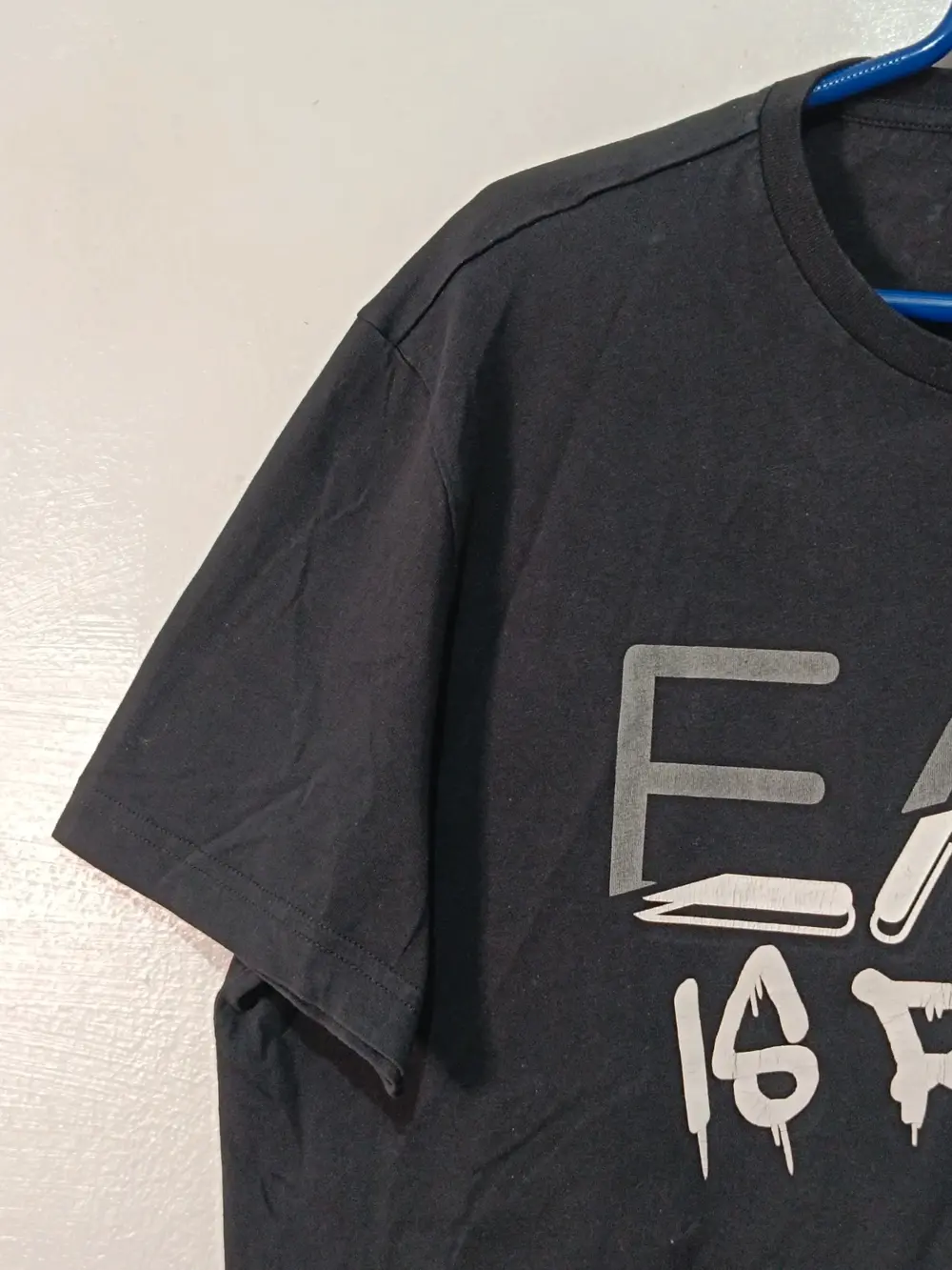 Camiseta EA7 Emporio Armani "EA7 Is Rock" negra | Talla L |, foto 3