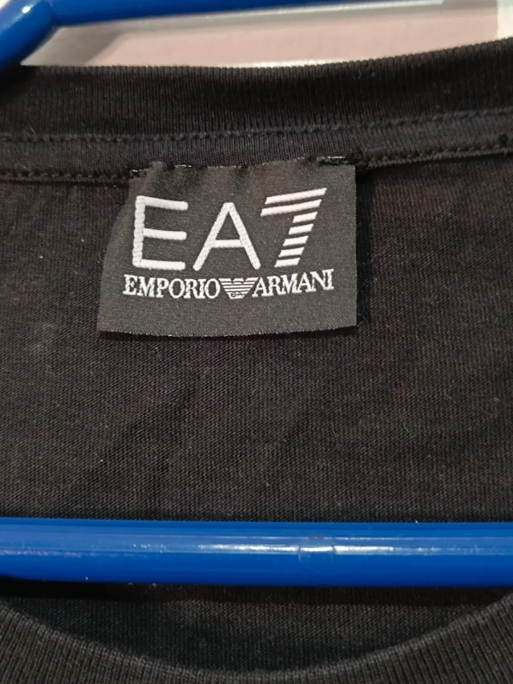 Camiseta EA7 Emporio Armani "EA7 Is Rock" negra | Talla L |, foto 4