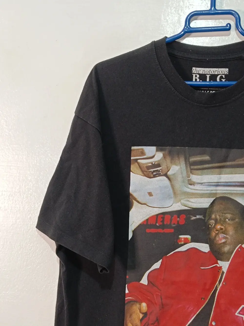 Camiseta The Notorious B.I.G. × Pull&Bear | "I Got a Story to Tell" | Talla L | Negra, foto 2
