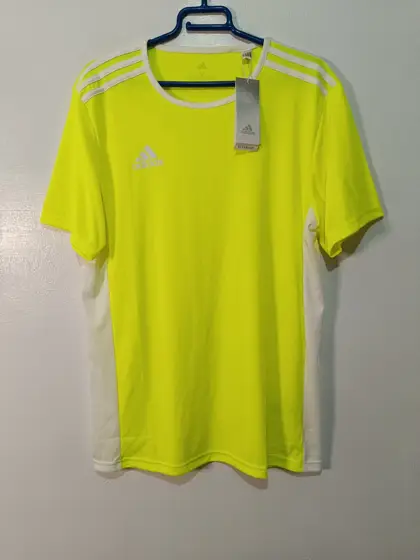 Camiseta Adidas Entrada 18 JSY | amarillo solar | talla M | nueva con etiquetas