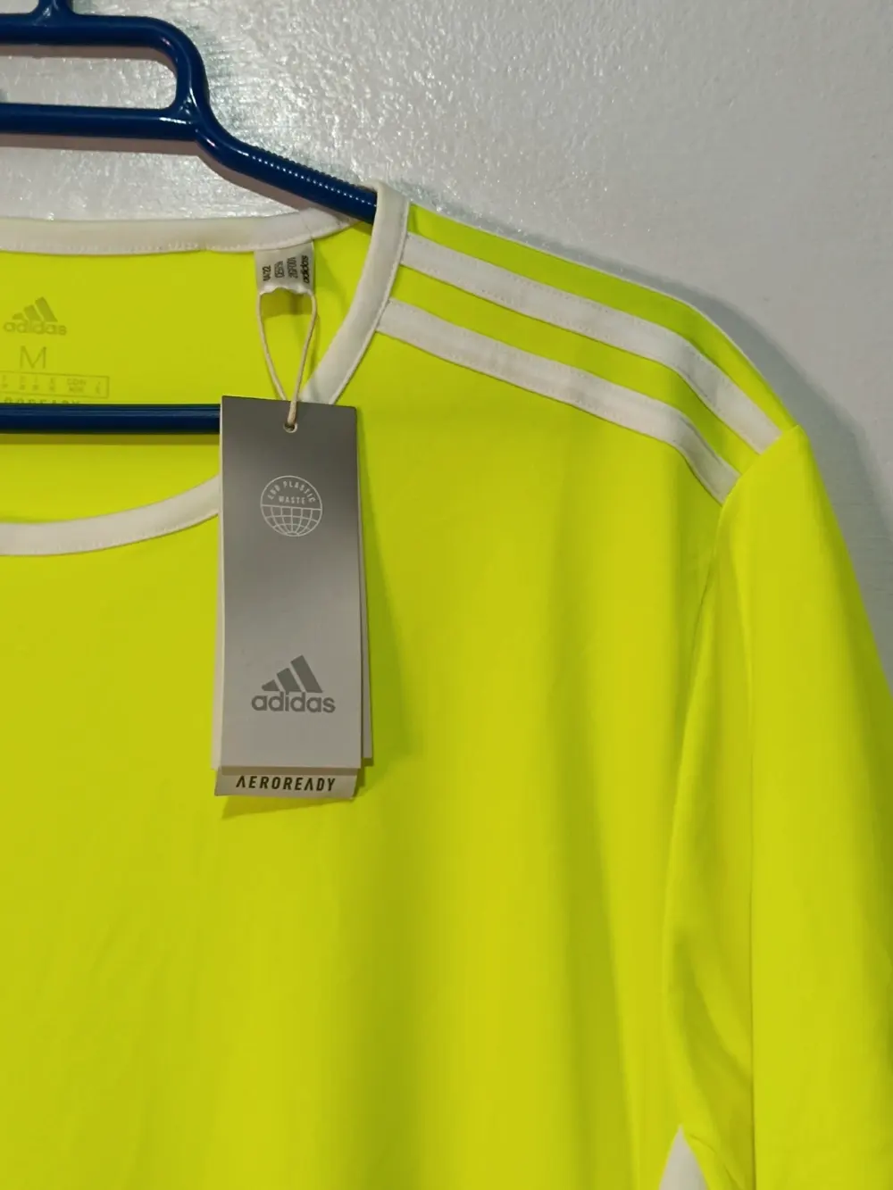 Camiseta Adidas Entrada 18 JSY | amarillo solar | talla M | nueva con etiquetas, foto 4