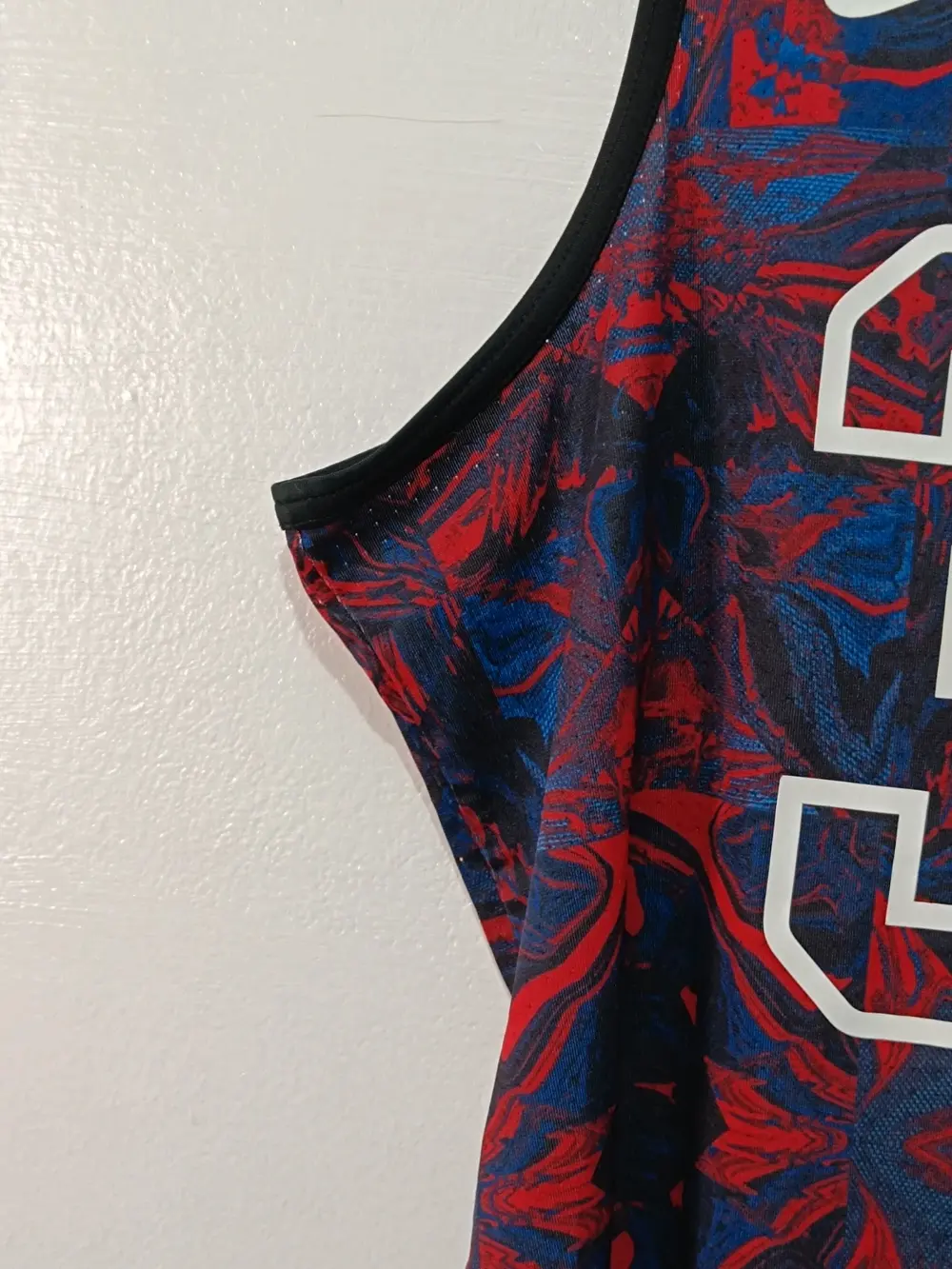 Camiseta nike Dri-FIT basketball jersey | 35 | estampado psicodélico | talla XXL, foto 5