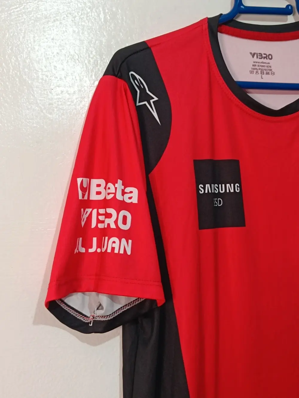 Camiseta oficial Monlau Motul Technical School | equipo motorsport | talla L, foto 3