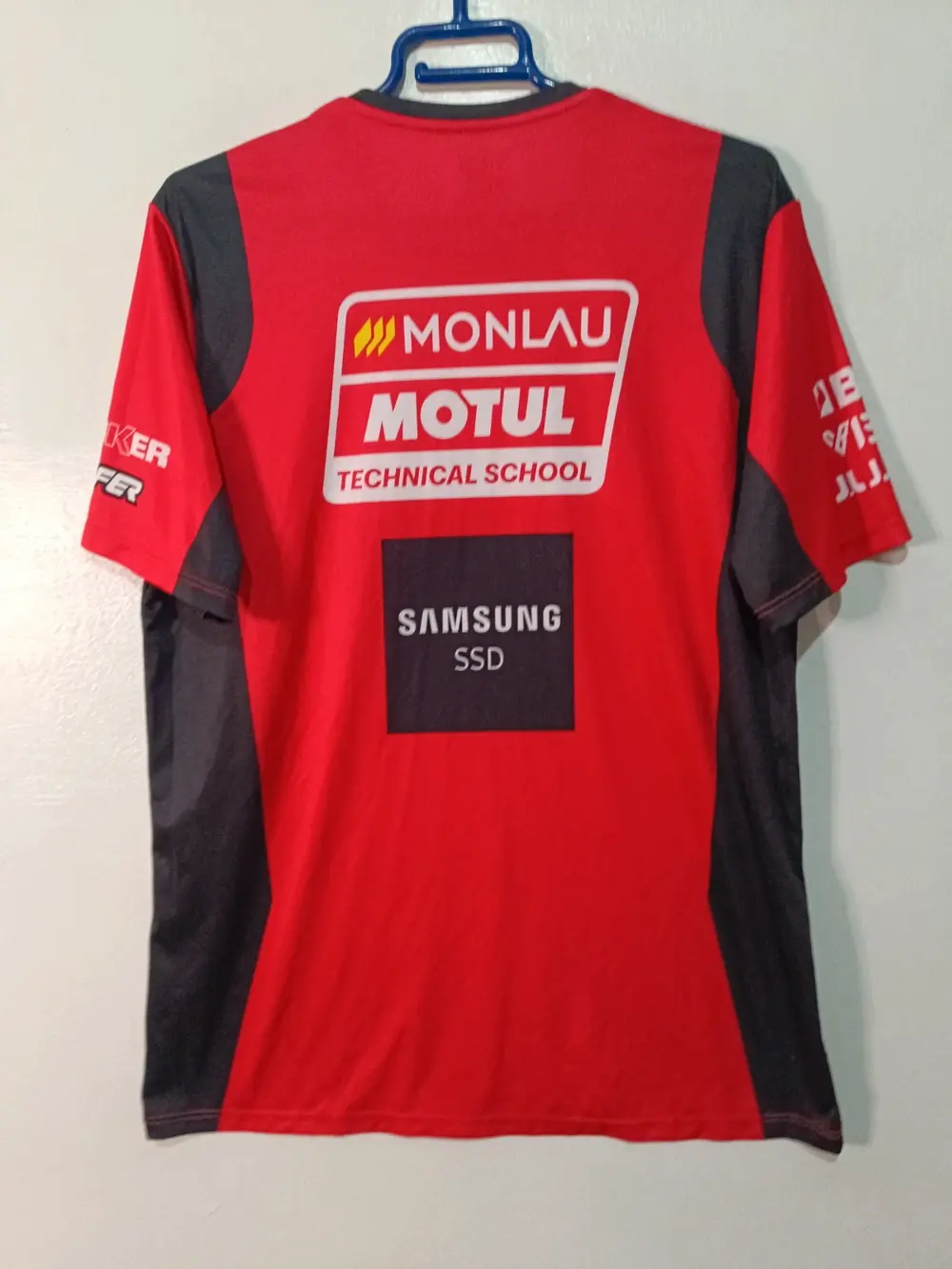 Camiseta oficial Monlau Motul Technical School | equipo motorsport | talla L, foto 5
