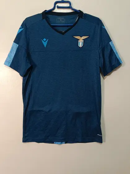 Camiseta entrenamiento SS Lazio x Macron Azul marino | MDrySystem | Talla M | Oficial