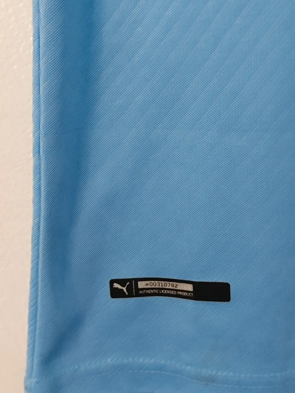 Camiseta Manchester City 2019/20 Local • De Bruyne #17 • Puma DryCell • Talla L, foto 3
