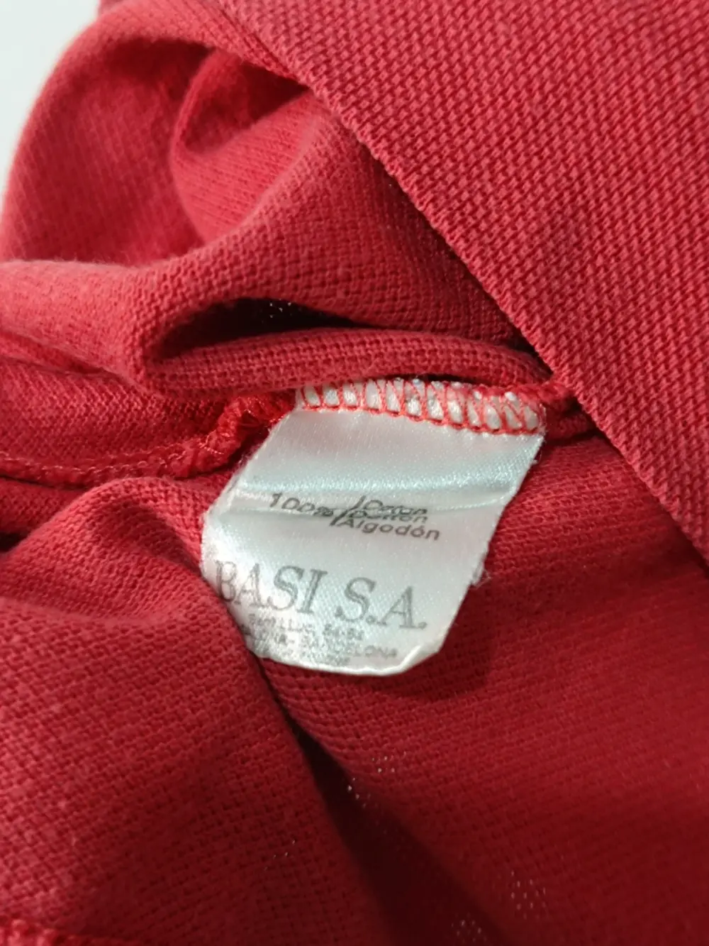 Polo manga corta vintage Lacoste talla 5 equivale a una L ver medidas, foto 5