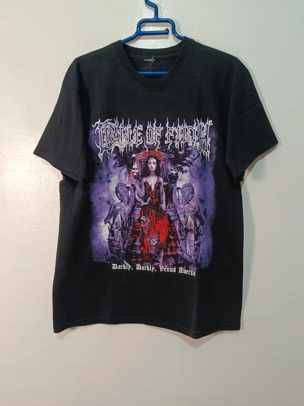 Camiseta Cradle of Filth | "Darkly, Darkly, Venus Aversa" | camiseta oficial | talla M