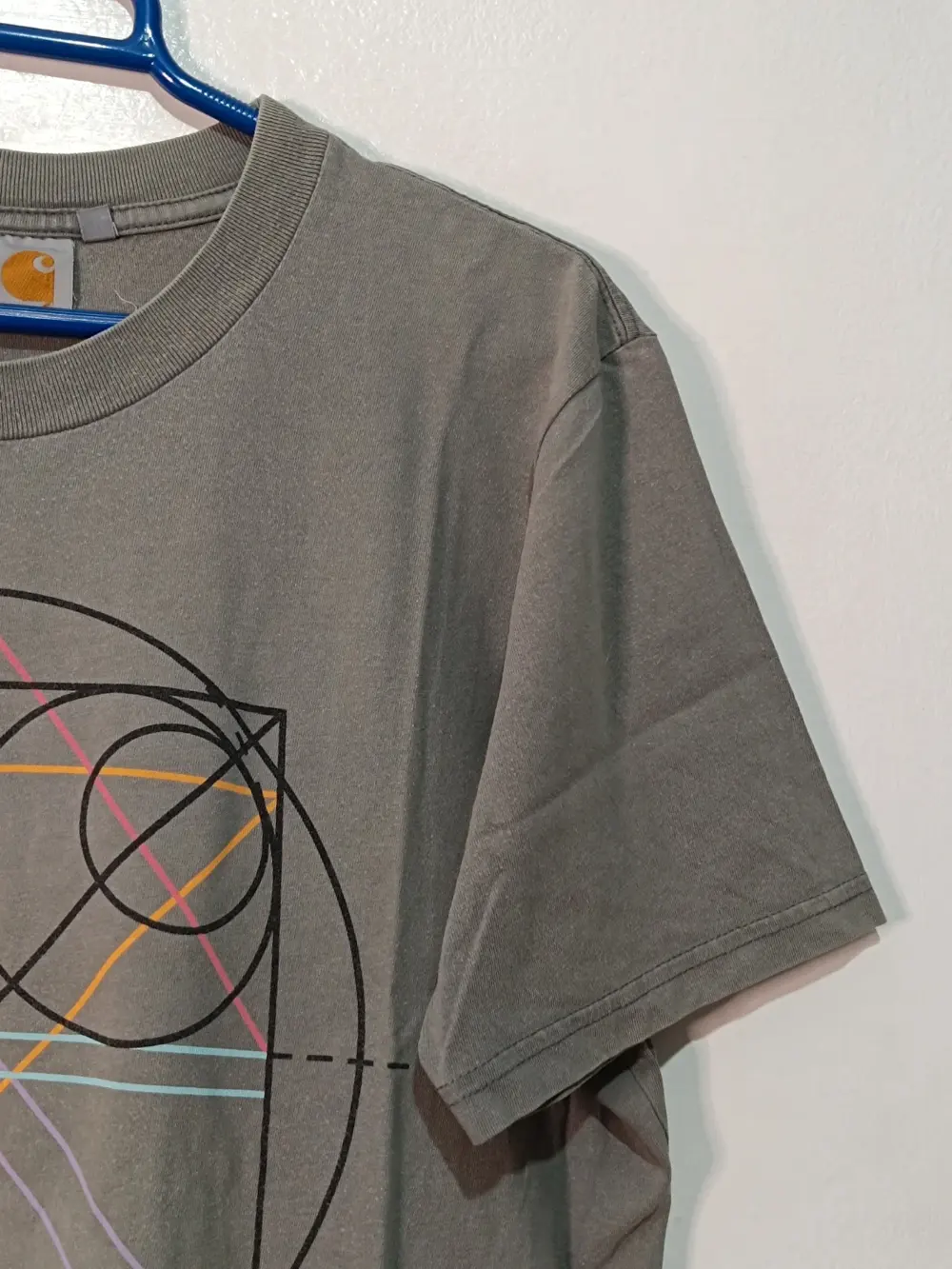 Camiseta Carhartt WIP | "Logo Studies" T-shirt | verde military | talla M, foto 3
